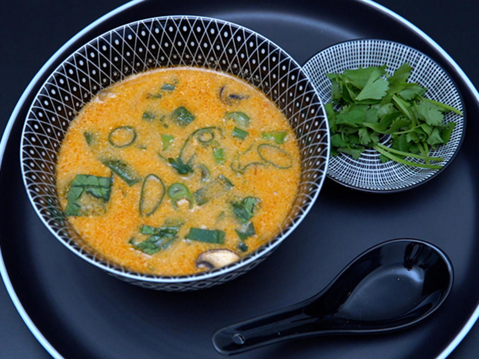 Sour, Spice and everything nice. Tom Kha Cung Suppe