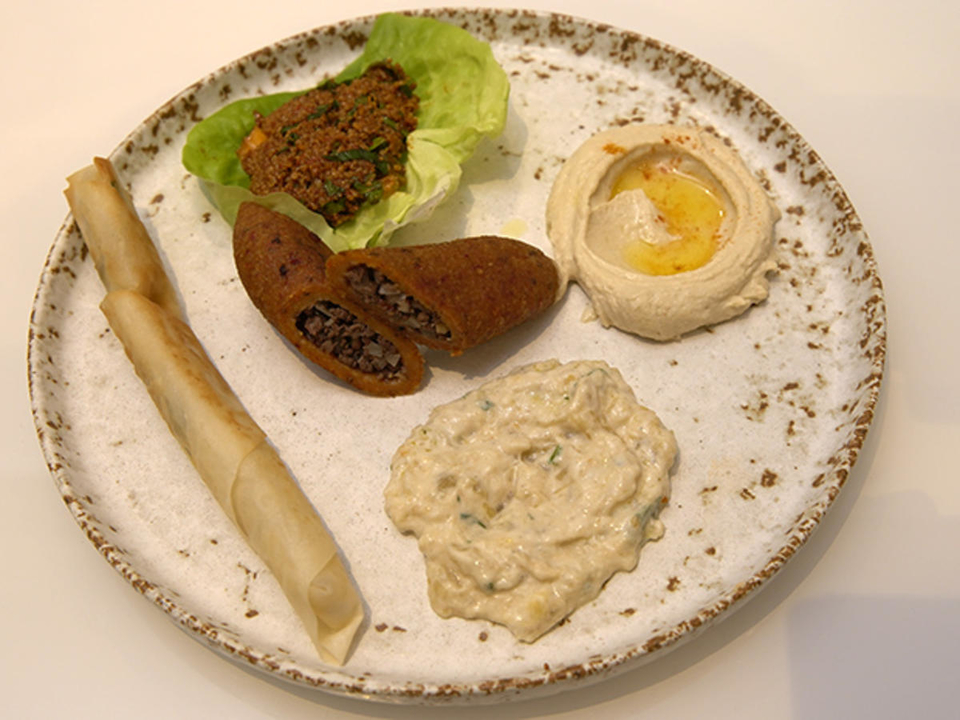 Hatayli Mezze (Orientalischer Vorspeisenteller)