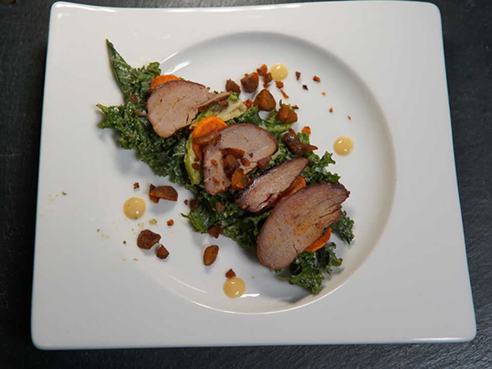 Wilder Kohlcadosalat