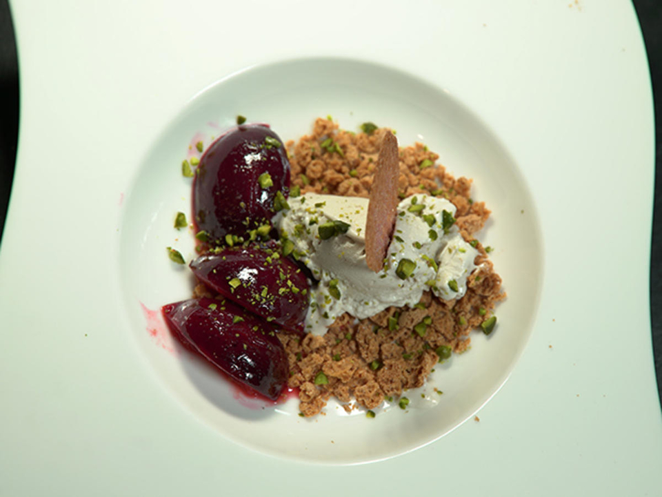 Kalt und heiß trifft Crunchy