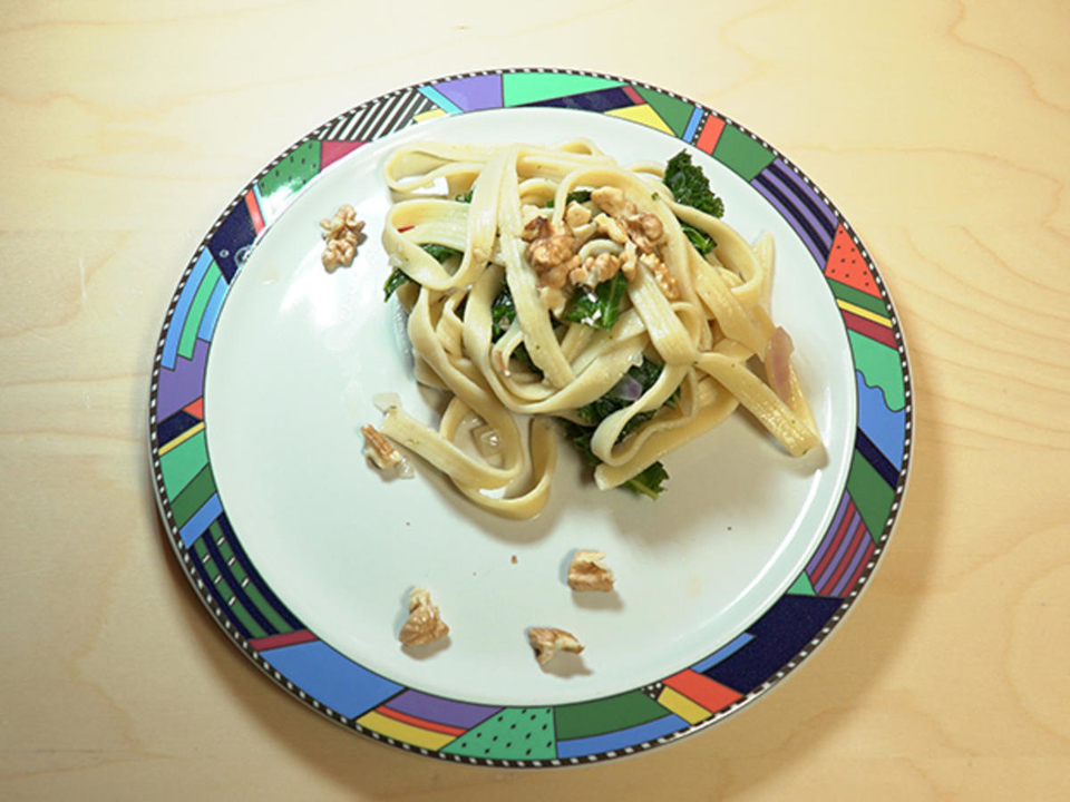 Pasta con cavolo riccio