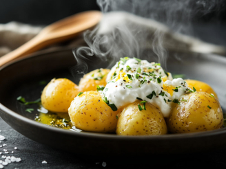 Pellkartoffeln mit Sahnequark von Ursula Schmitt