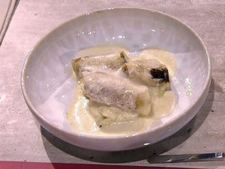 Griechische Kohlroulade vom Grill mit Kartoffelstampf (Panagiota Petridou)