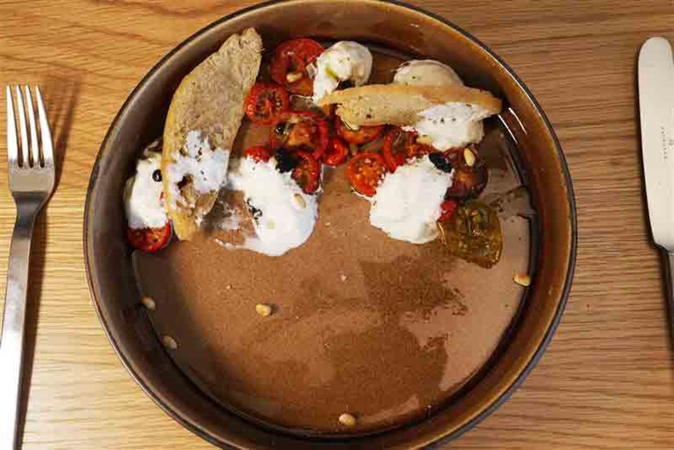 Dekonstruierte Bruschetta
