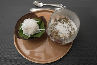 Indonesisches Dessert-Trio
