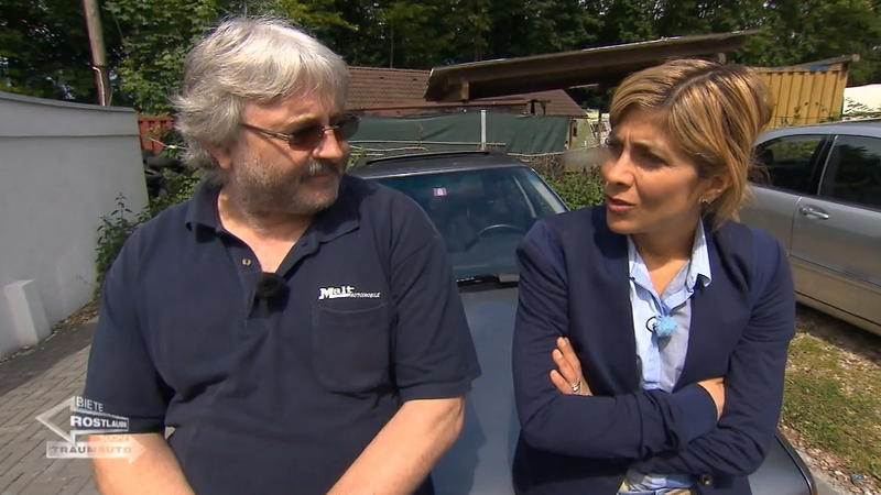 Panagiota wendet sich wieder den Autos zu