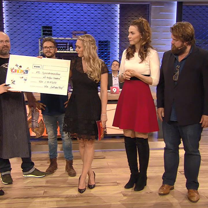 120.000 Euro für den "RTL-Spendenmarathon"