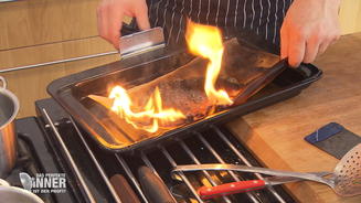 Es wird brenzlig bei Gastgeber Hans