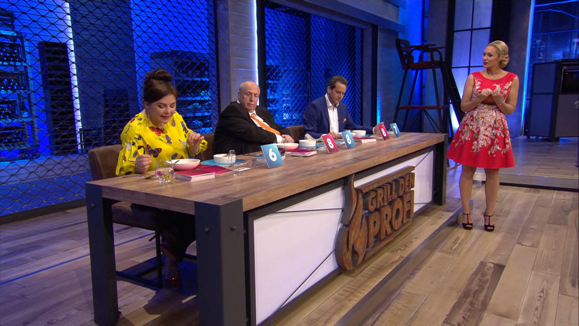 Die Jury ist schwer begeistert vom Improgang