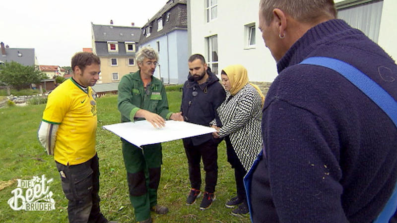 Die Beet-Brüder sollen drei Terassen bauen 