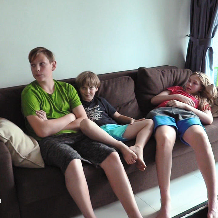 Die Kinder vermissen den Familienhund