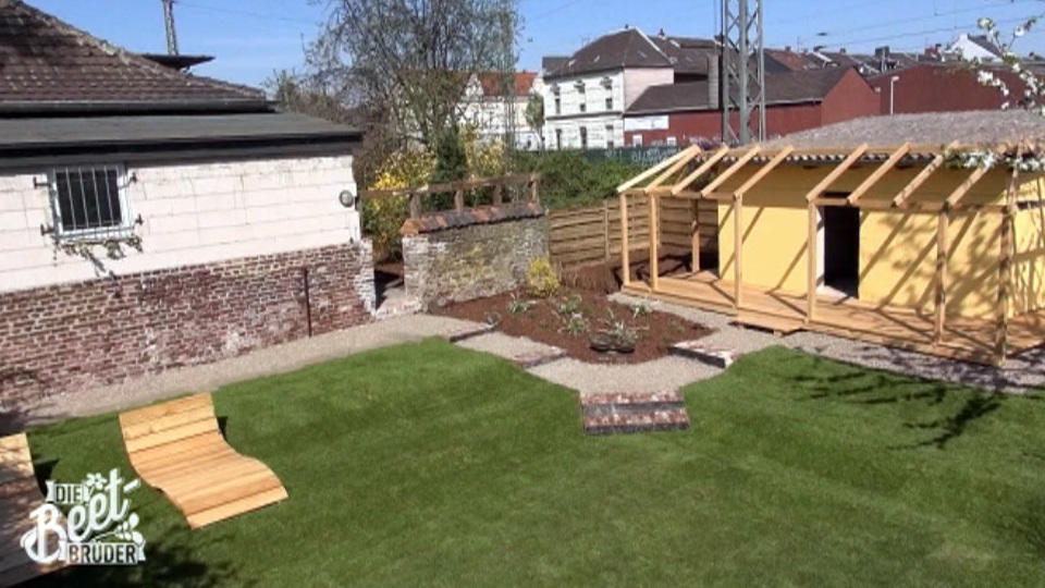 Die Beet-Brüder haben einen tollen Garten gezaubert