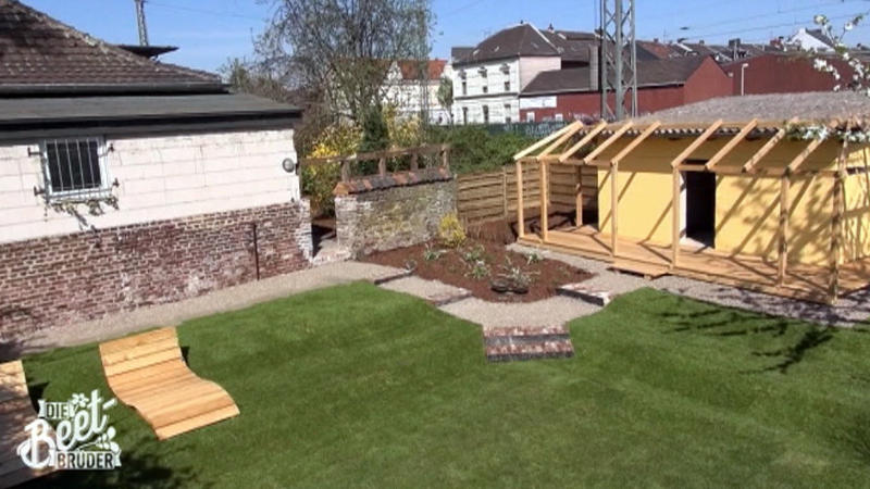 Die Beet-Brüder haben einen tollen Garten gezaubert