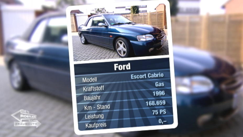 Fahrlehrerin Michelle fährt eine Rostlaube