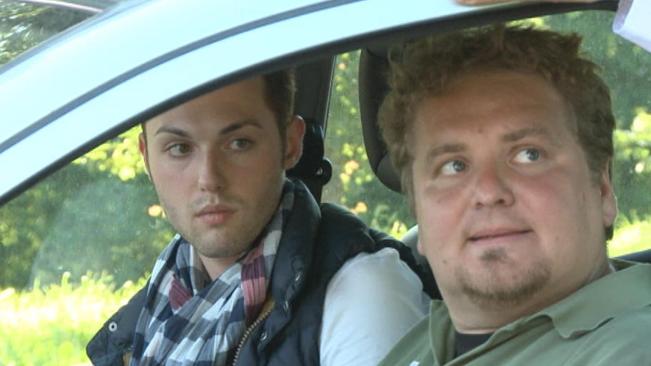 Vater verliert auf der Autobahn die Nerven