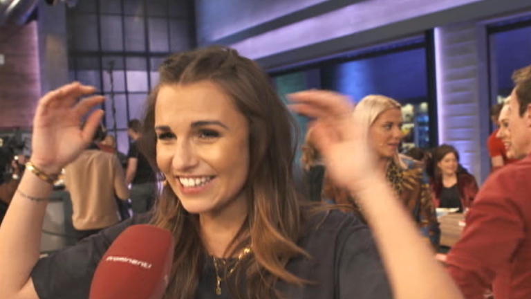 Laura Wontorra kann es selbst kaum glauben