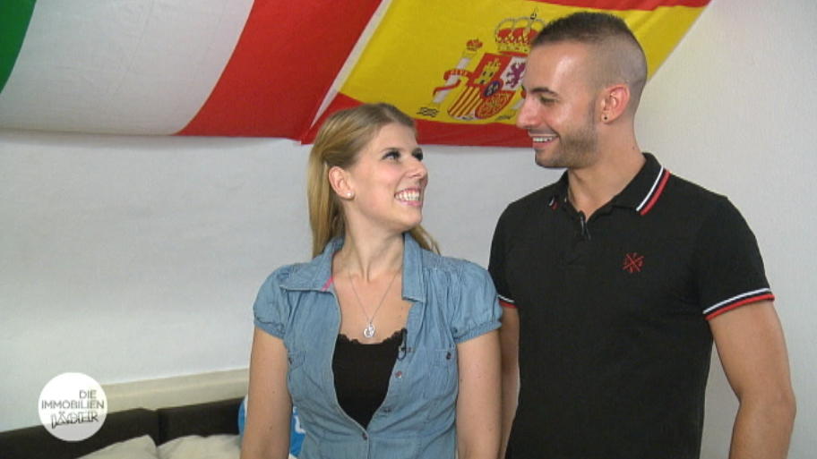 Aufgabe für die Finalisten Tiffy und Christian