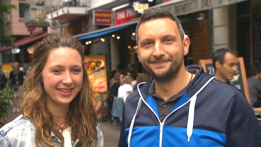 Die Auftraggeber: Lena und Luca