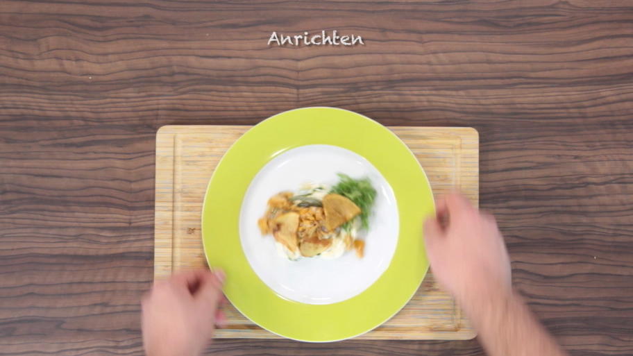 So geht das "Warme Pfifferlingstatar mit Artischocken"