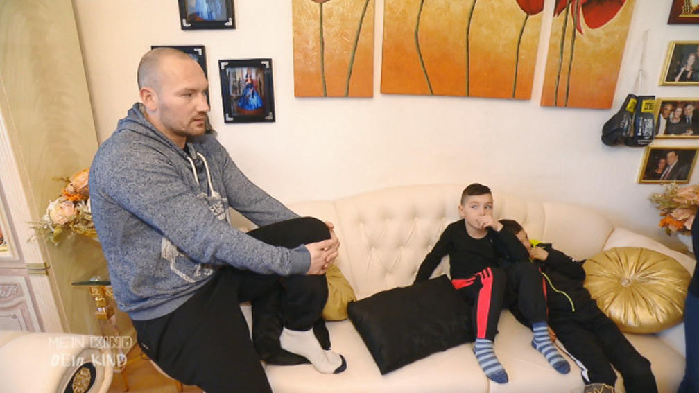 Papa Robert gibt auch mal nach