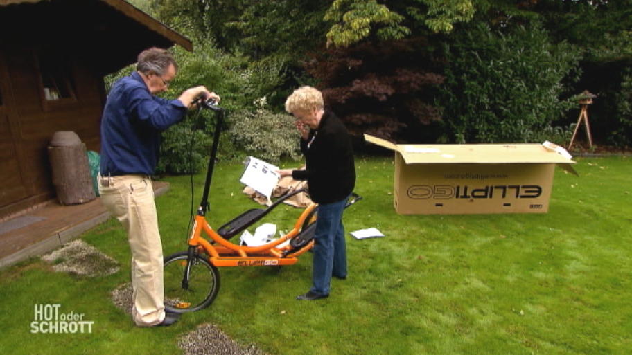 Zwitter aus Fahrrad und Crosstrainer