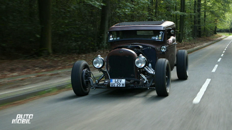 Peter ist Hotrodder mit Haut und Haaren