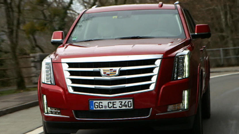 Der Cadillac Escalade ist für europäische Straßen zu groß