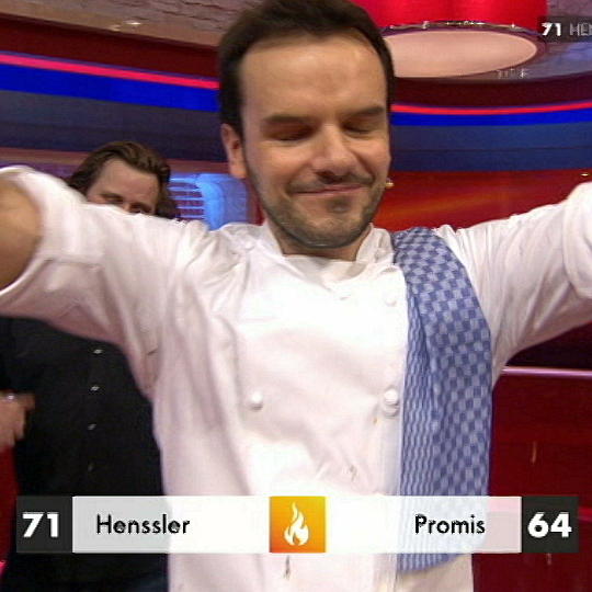 Trotz Dessert-Desaster holt Henssler den Gesamtsieg