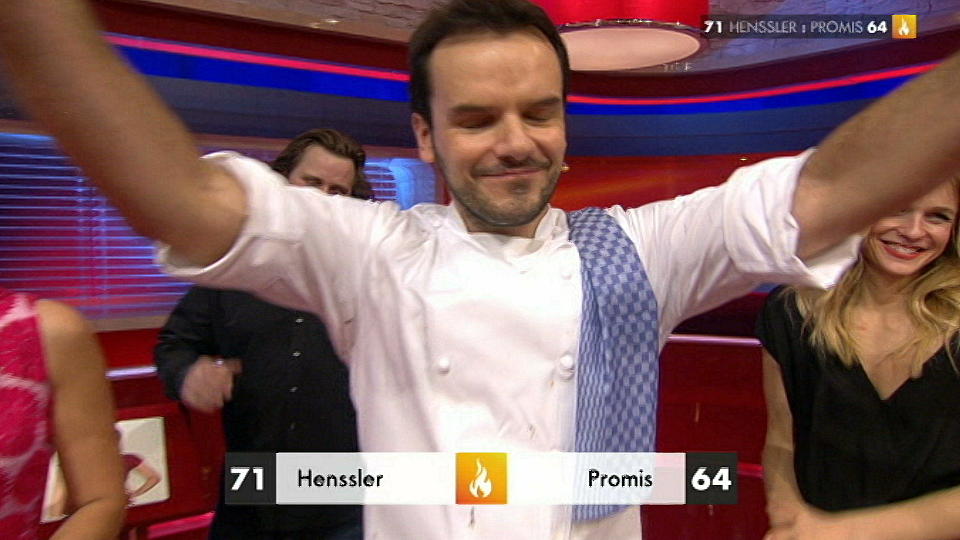 Trotz Dessert-Desaster holt Henssler den Gesamtsieg