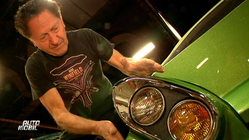 Verrücktes Auto mit einmaligem Design