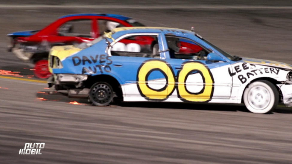 Beim Skid-Plate-Racing gibt's keine Hinterräder