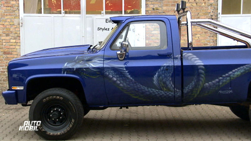 Alter Pick-up soll bald Drachenboote ziehen