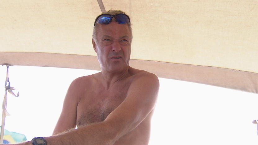 An Bord der Jacht ist Schill der Boss