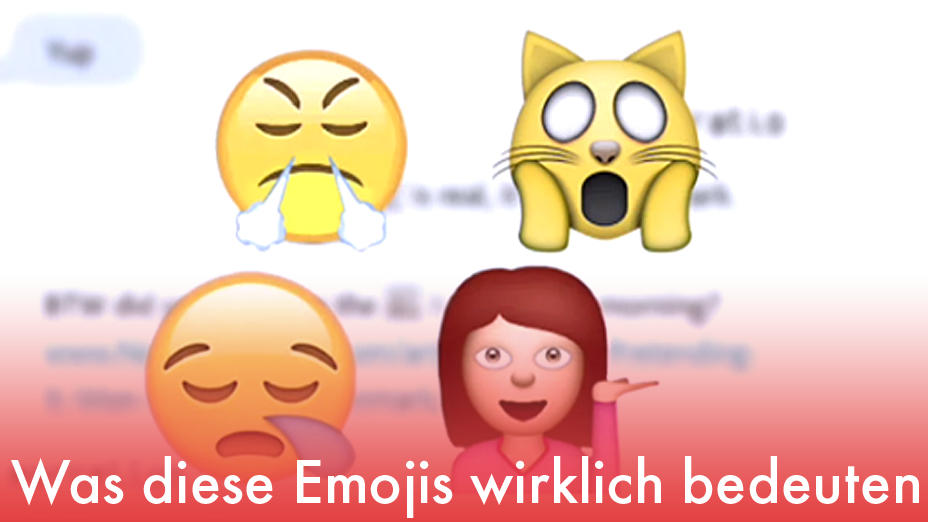 Wetten, dass Sie diese Emojis falsch benutzen?