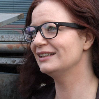 Mülltaucherin Talley Hoban im Backstage-Interview