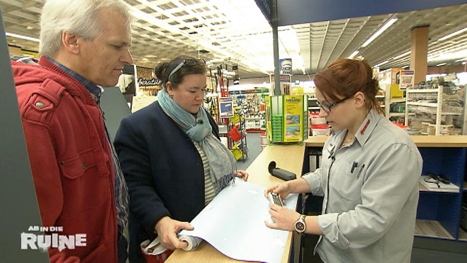 Im Baumarkt ist Steffani der Chef