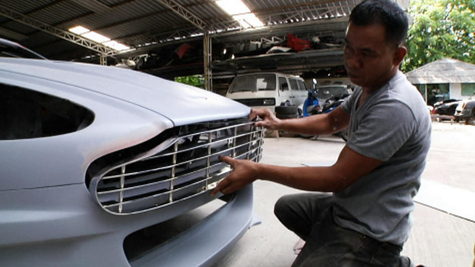 Autofälscher in Bangkok