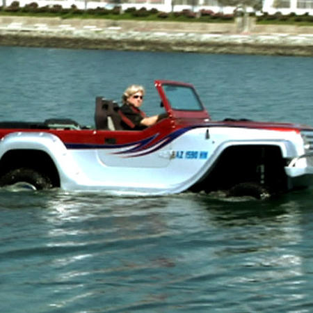 Amphibienfahrzeug mit 280 PS