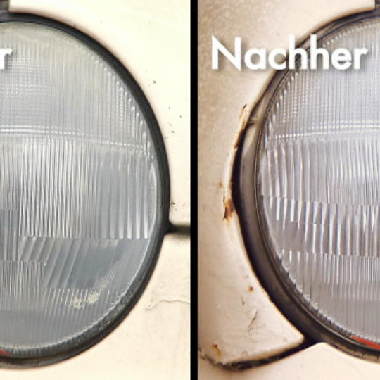 Was hilft gegen das Erblinden von Scheinwerfern?