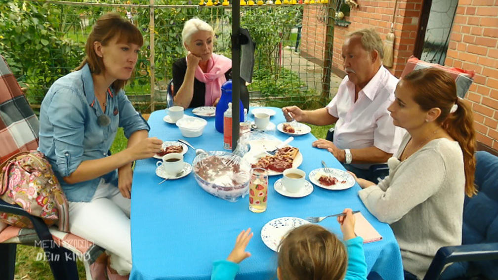 Wenn Melina bei den Großeltern ist, sorgt sie sich