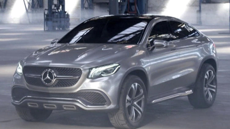 Mercedes greift mit dem GLE Coupé an