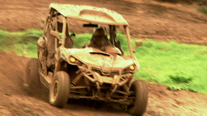 Offroad-Spaß mit dem Side-by-Side-Vehicle