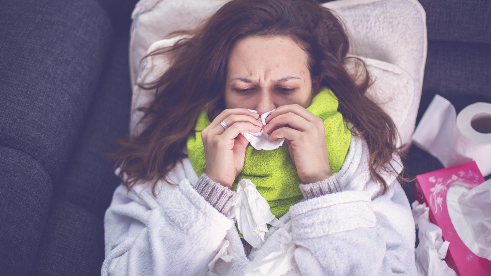 Erkältet? Bloß nicht in die Sauna gehen