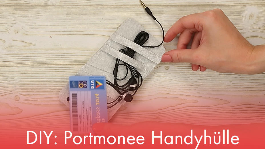 DIY: Portmonee Handyhülle