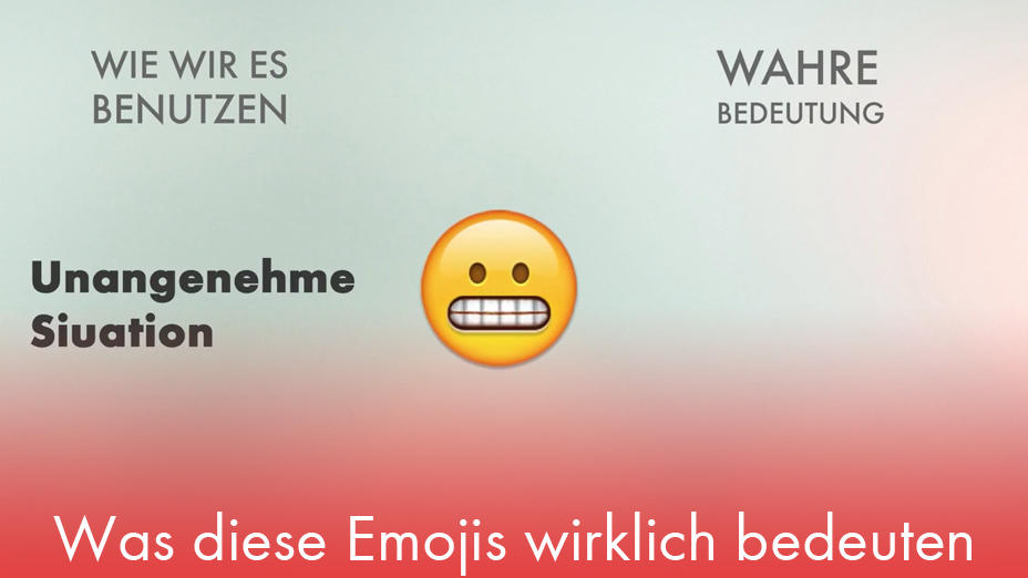 Was diese Emojis wirklich bedeuten
