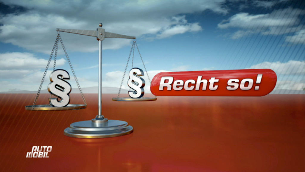 Recht so! 21.09.: So urteilten die Gerichte