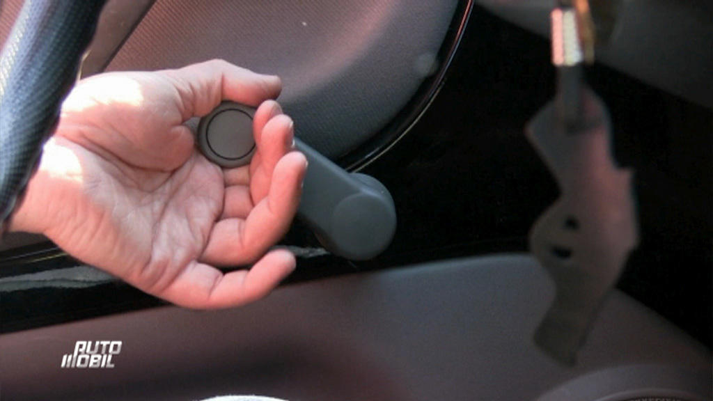 Die mechanische Fensterkurbel ist aus den Autos verschwunden