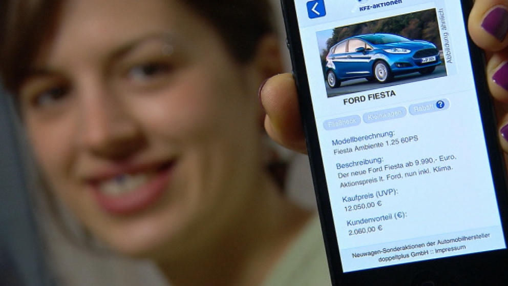 App informiert über Rabattaktionen