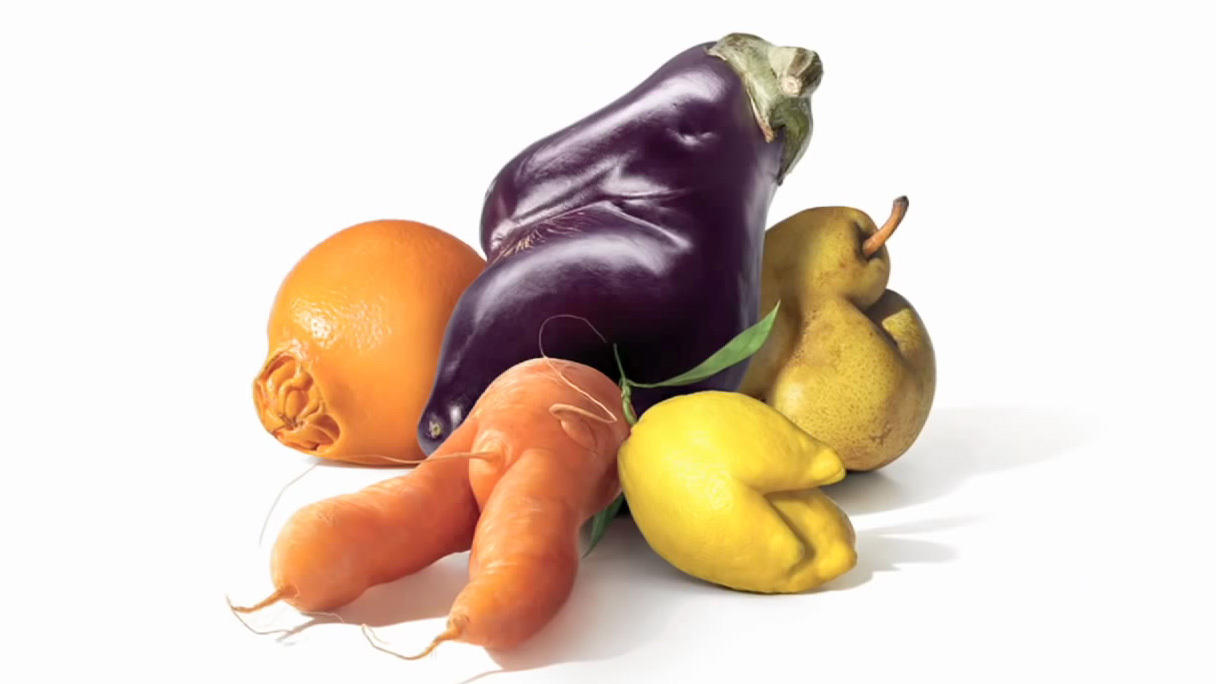 Supermarktkette verkauft hässliches Obst & Gemüse