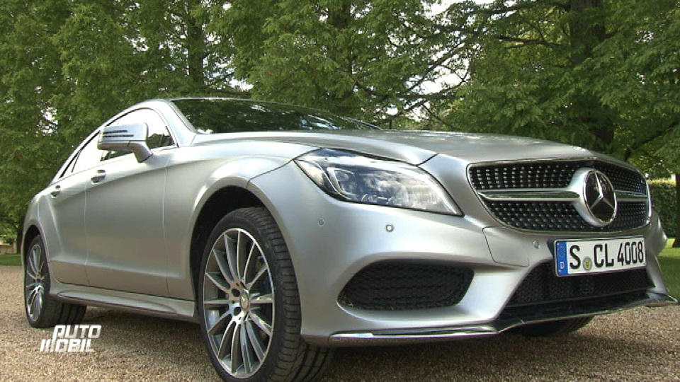 Mercedes präsentiert CLS-Facelift in England